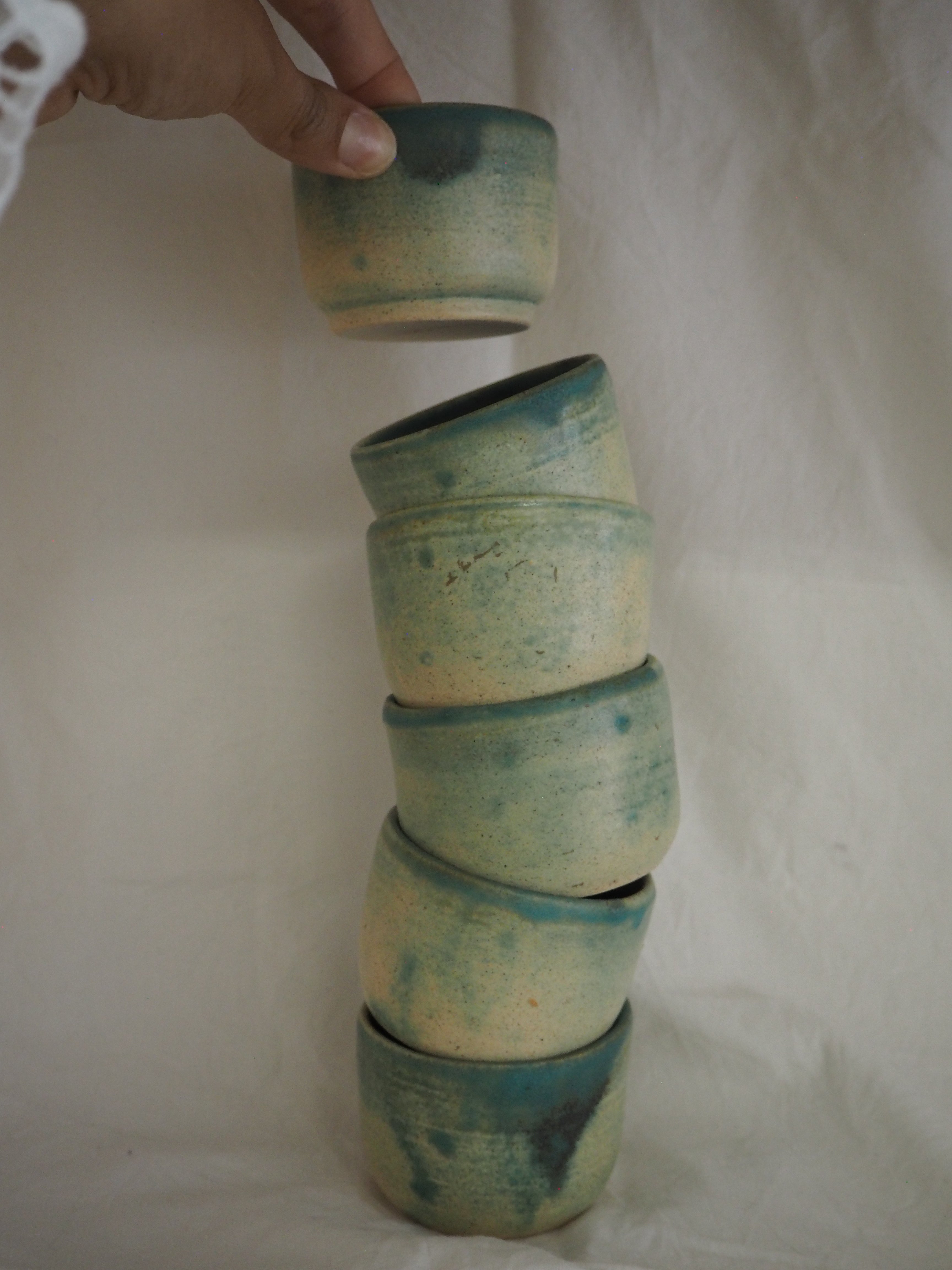 Set of 6 Cortado Mugs