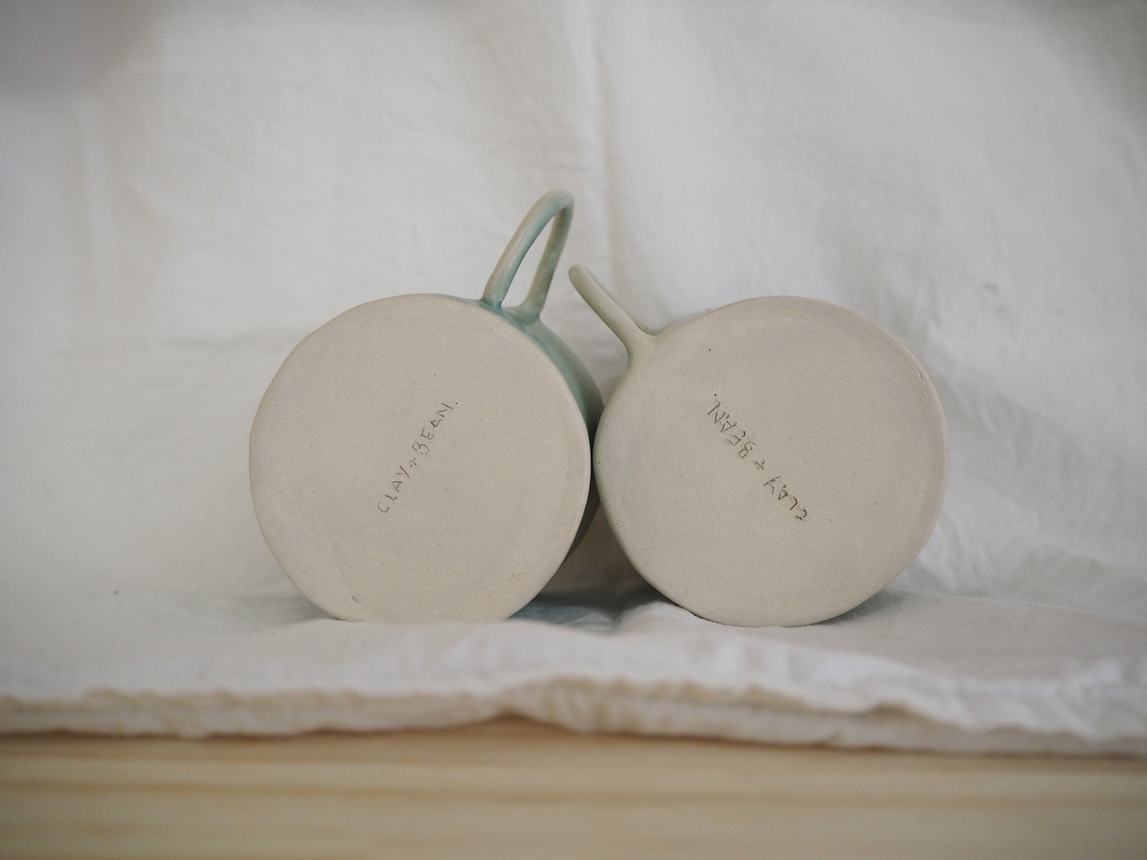 Twin Mug Set | Baby Blue