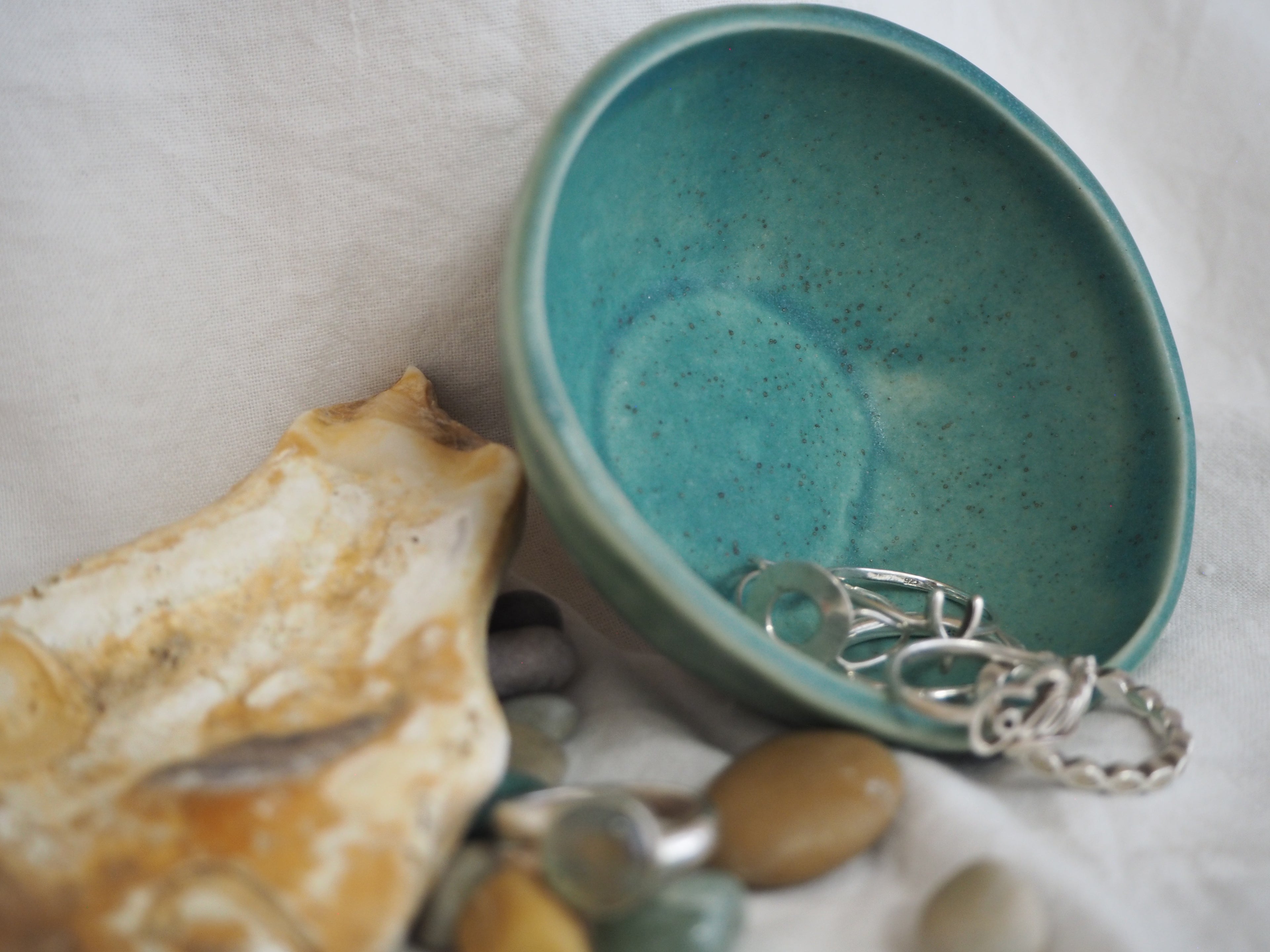 Ocean Blue Ring Bowl